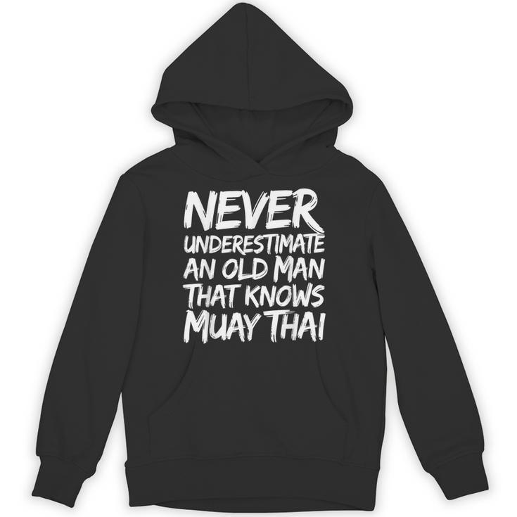 Muay Thai For Men Boys Dad Mixed Martial Arts Unisex Hoodie