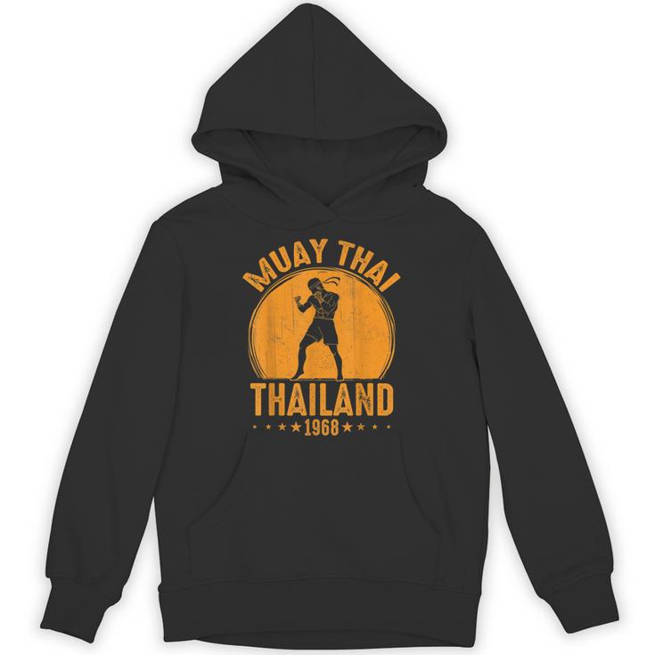 Muay Thai Thailand 1968 Slogan Sport Unisex Hoodie
