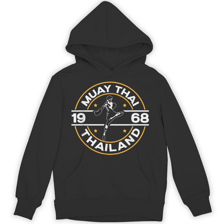Muay Thai Thailand Fighter Fighting Combat 1969 Thai Boxing Unisex Hoodie