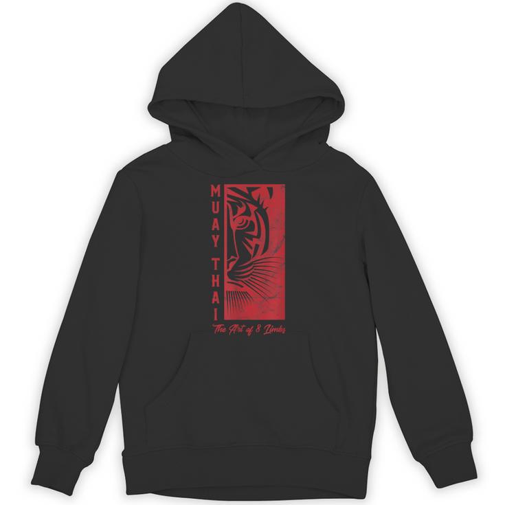 Muay Thai Tiger Art Of 8 Limbs Kickboxing Shirt Unisex Hoodie