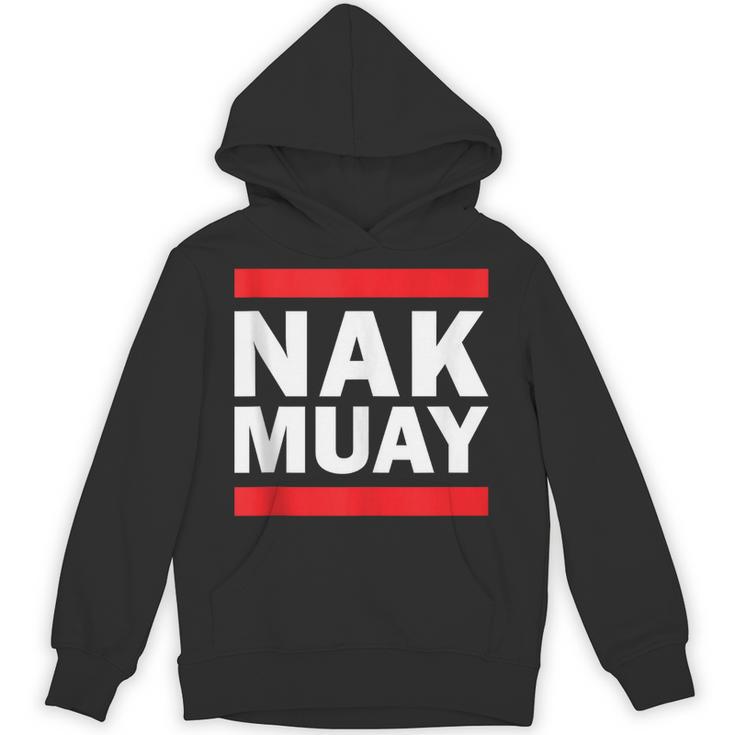 Nak Muay Thai Kickboxing KnuckMuay Thai Kickboxing Kickboxer Fighter MMA Unisex Hoodie