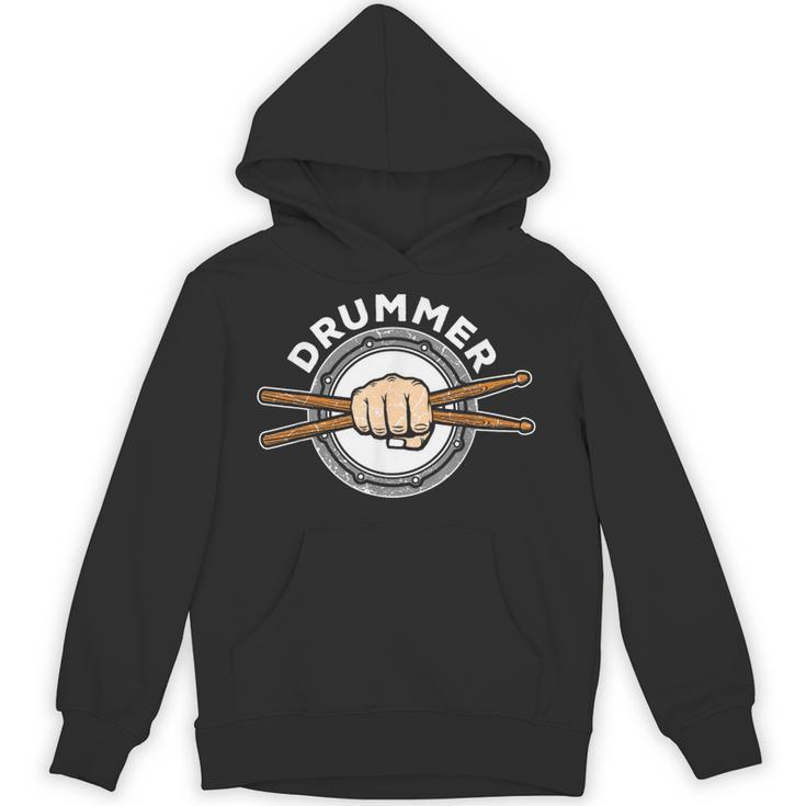 Percussion Drum Sticks Drummer Quote Drum Kit T-Shirt Unisex Hoodie