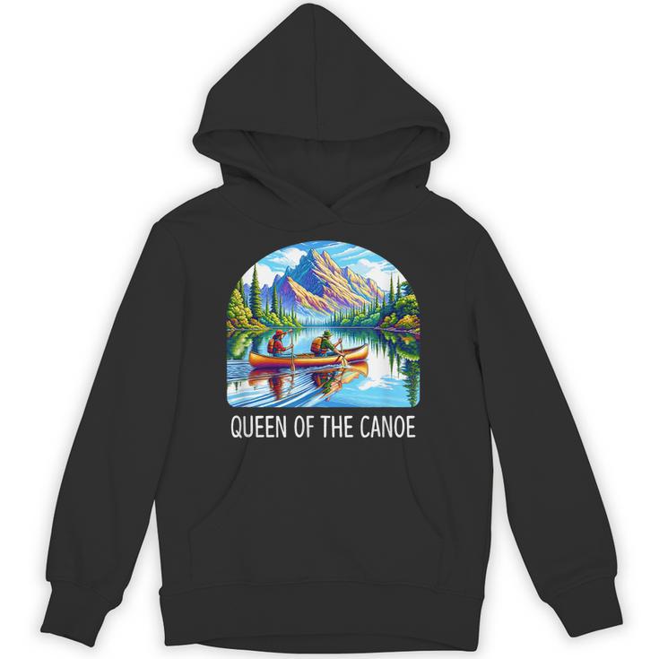 Queen Of The Canoe Canoeing Unisex Hoodie
