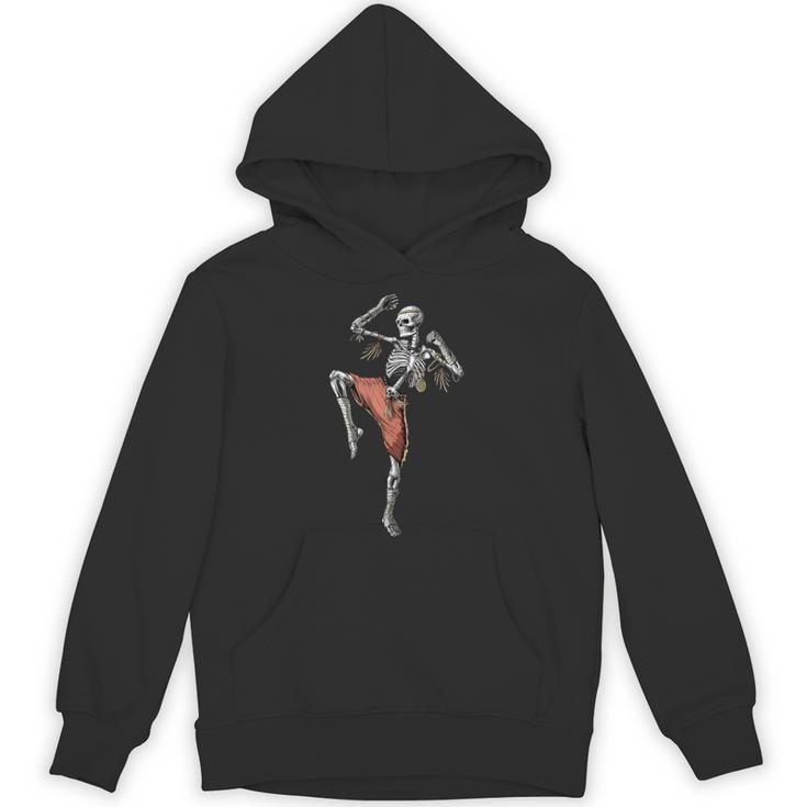 Skeleton Muay Thai Boxing Karate Kickboxing Martial Arts Unisex Hoodie