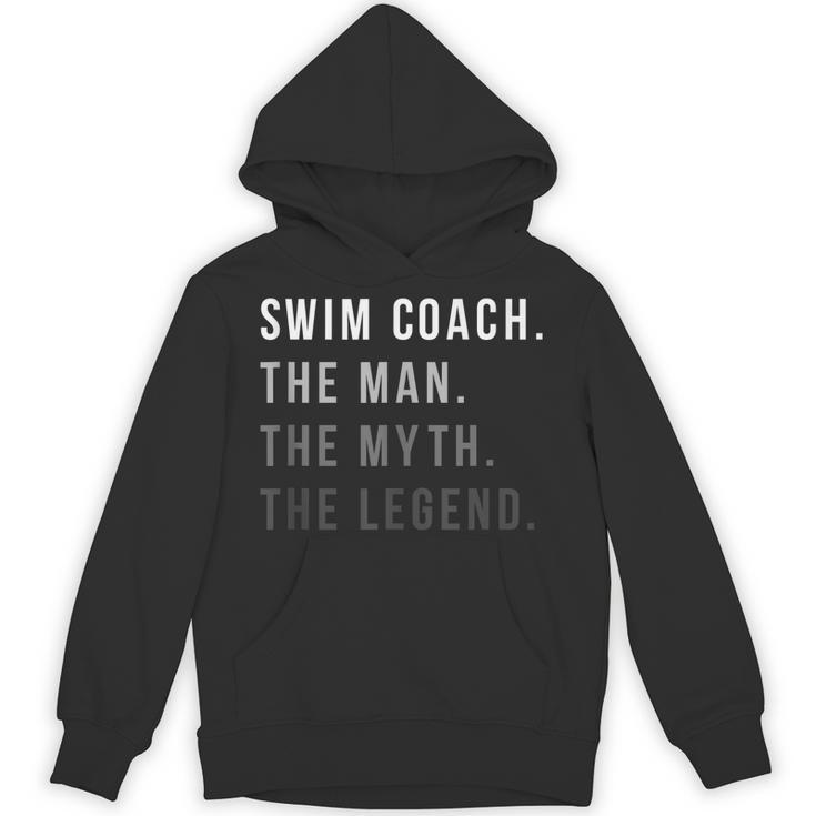 Swim Coach The Man The Myth The Legend Swimming Coach Unisex Hoodie