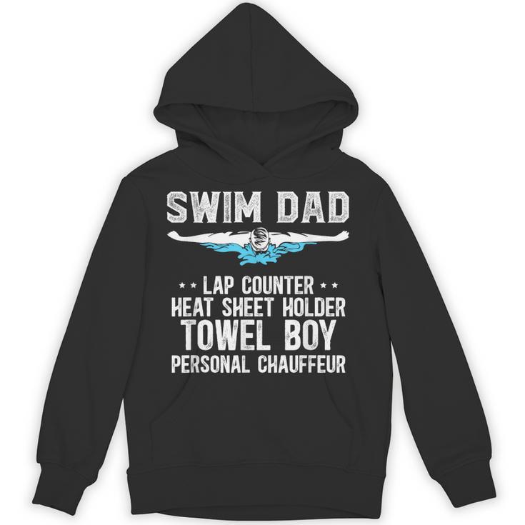 Swim Dad Definition Swimming Dad Of A Swimmer Dad Unisex Hoodie