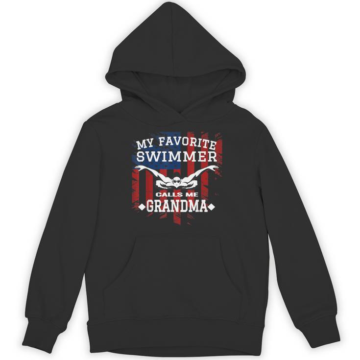 Swim Grandma Tshirt US American Flag Swimming Tee Unisex Hoodie