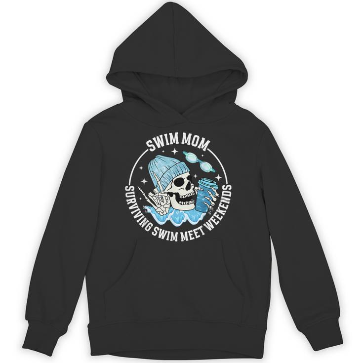 Swim Meets Swim Mom Of A Swimmer Mom Swim Mama Swimming Mom Unisex Hoodie