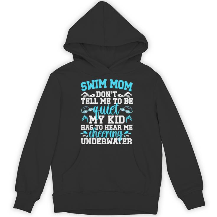 Swim Mom Swimming Mom Of A Swimmer Mama Unisex Hoodie