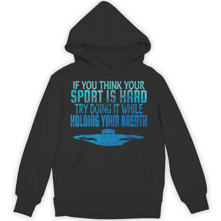 Swim Swimmer Tshirt Swimming Shirt Sport Practice Tee Unisex Hoodie