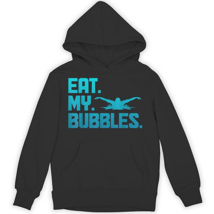 Swimming Eat My Bubbles Swimmer Swim Unisex Hoodie