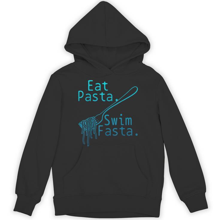Swimming Eat Pasta Swim Fasta Swimmer Unisex Hoodie