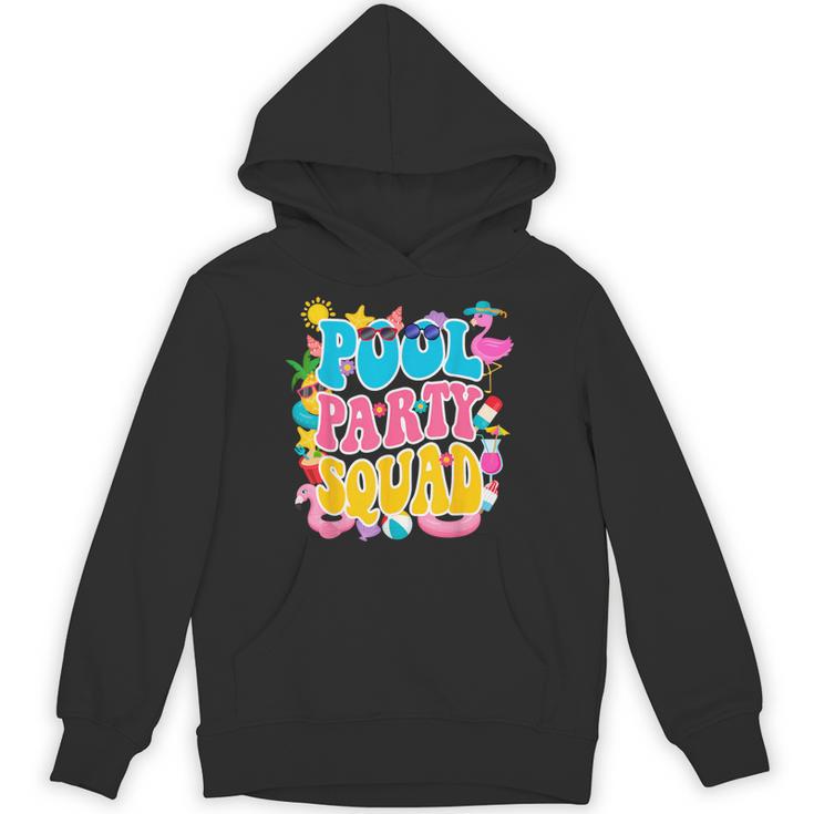 Swimming Pool Party Squad Beach Pool Party Matching Beach Unisex Hoodie