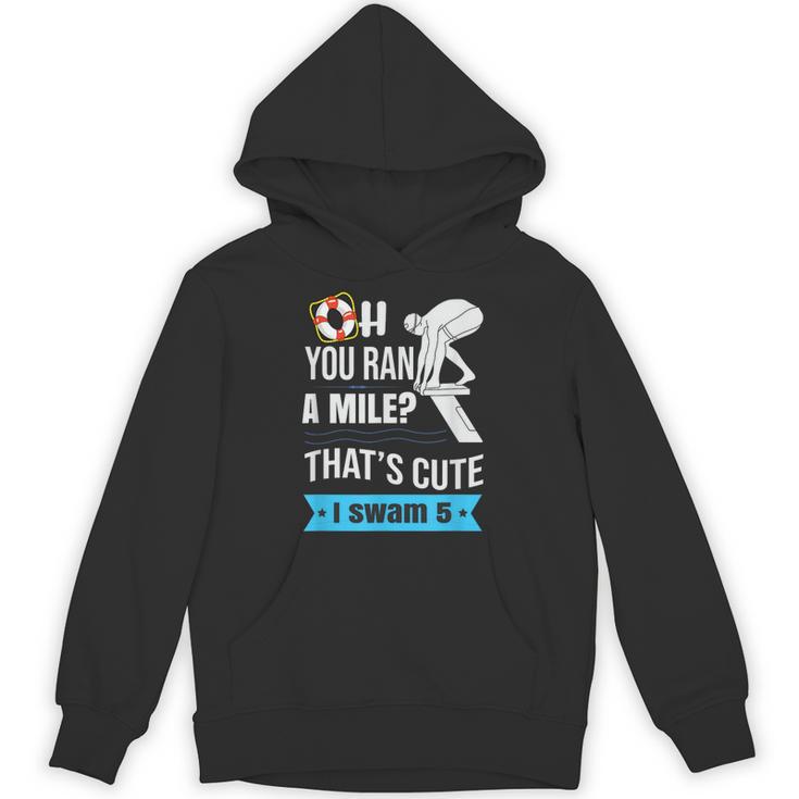 Swimming Saying For Swimmers Unisex Hoodie
