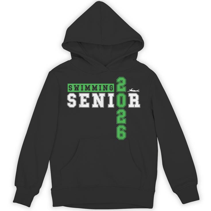 Swimming Senior Night Swim Senior 2026 Graduation 33 Unisex Hoodie