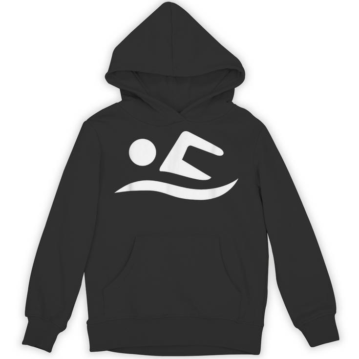 Swimming Silhouette Logo Unisex Hoodie