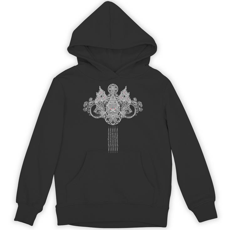 Thai Sak Yant Tattoo Muay Thai Art Unisex Hoodie