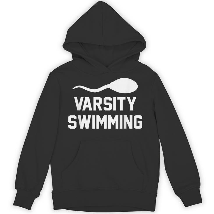 Varsity Swimming For Men Women Unisex Hoodie