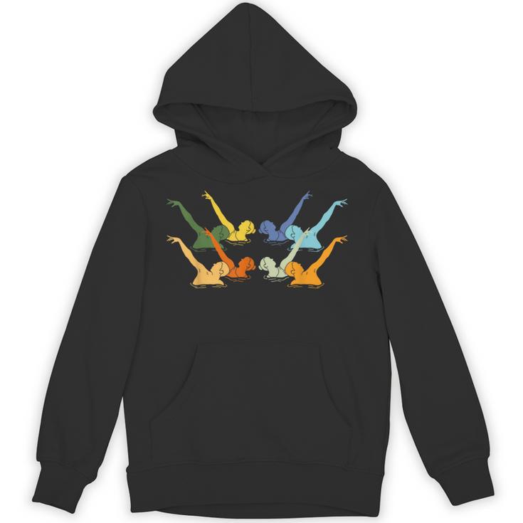 Vintage Synchronized Swimming Artistic Swimming Unisex Hoodie