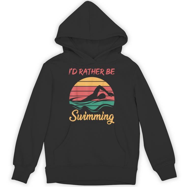 Water Rat Water Sports Hobby Swimming Club Swimming Unisex Hoodie