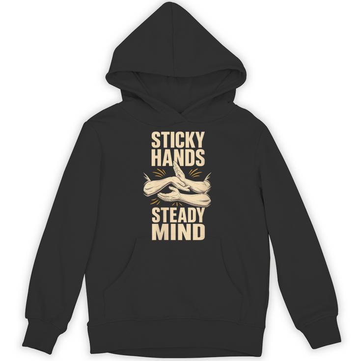 Women's Sticky Hands Steady Mind Muay Thai Boxing Unisex Hoodie