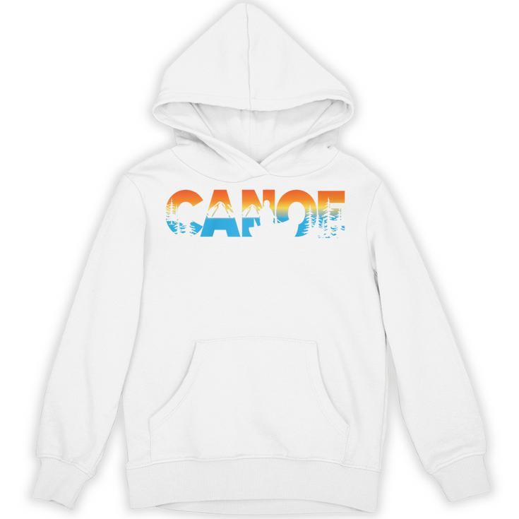 Canoe Canoeing Retro Canoe Raglan Baseball Tee Unisex Hoodie