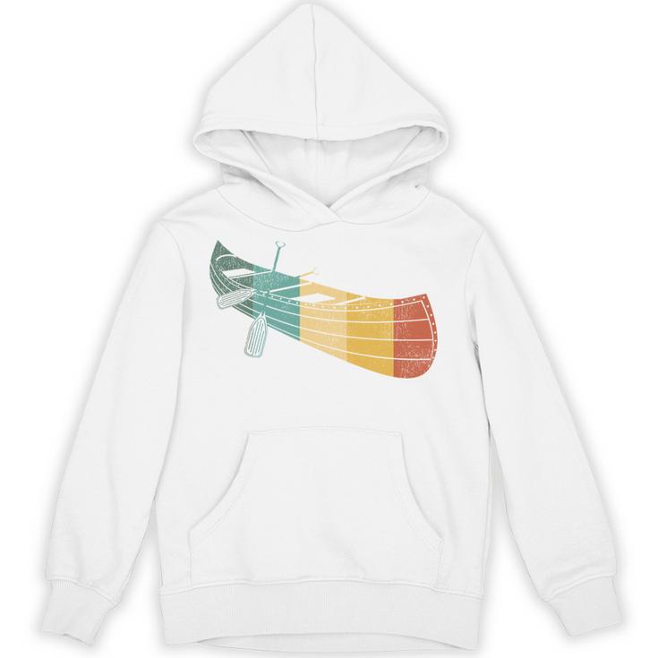 Canoe Canoeing Retro Vintage Unisex Hoodie
