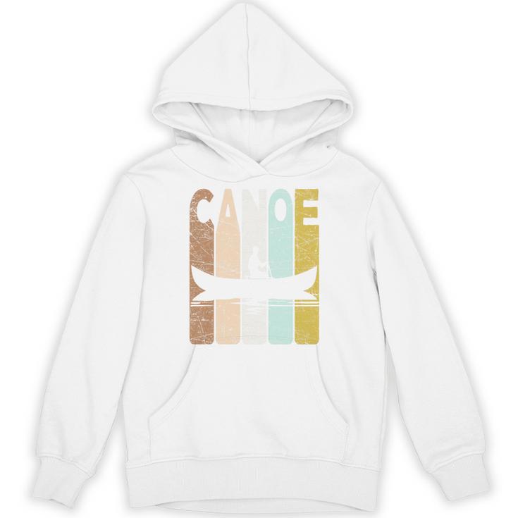 Canoe Vintage Canoeing Retro Canoe Paddling Premium Tri-Blend Unisex Hoodie