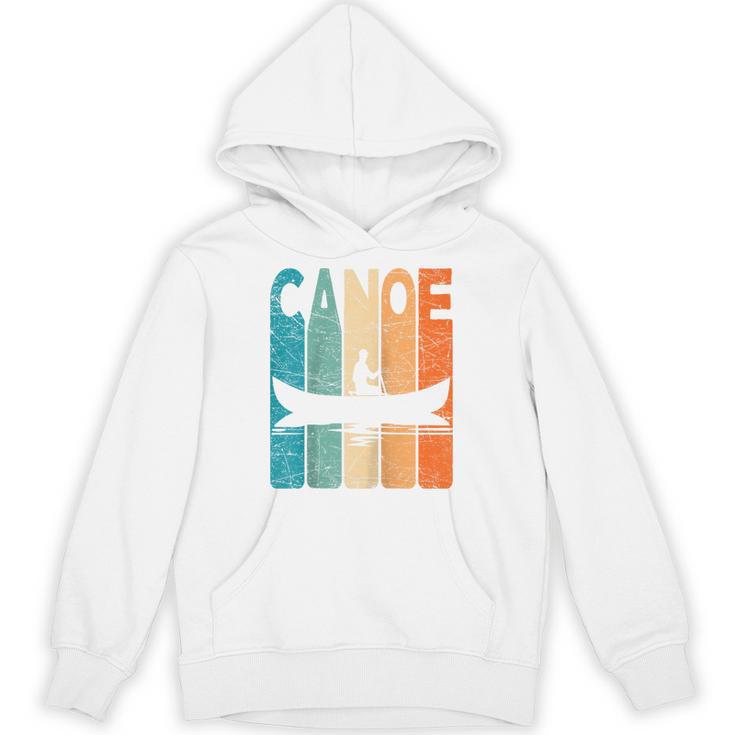 Canoe Vintage Canoeing Retro Canoe Paddling Raglan Baseball Tee Unisex Hoodie