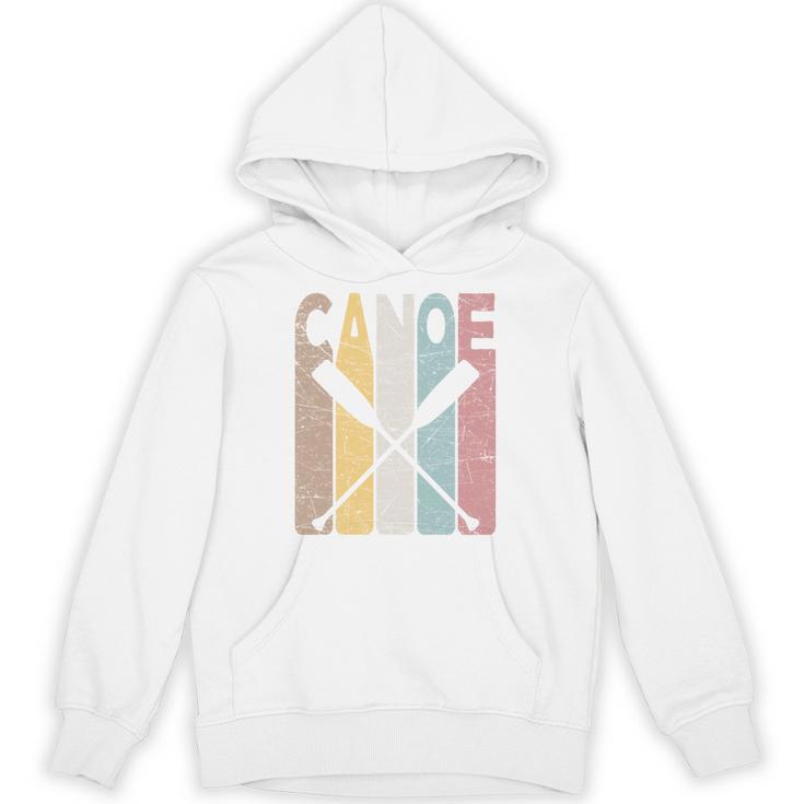 Canoe Vintage Canoeing Retro Canoe Paddling Unisex Hoodie