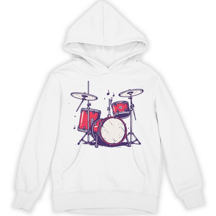 Drum Kit Electronic Drums Sweatshirt Unisex Hoodie