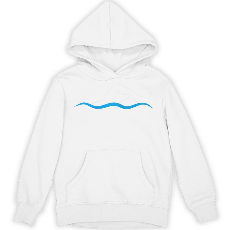 Freestyle Swimming Raglan Baseball Tee Unisex Hoodie