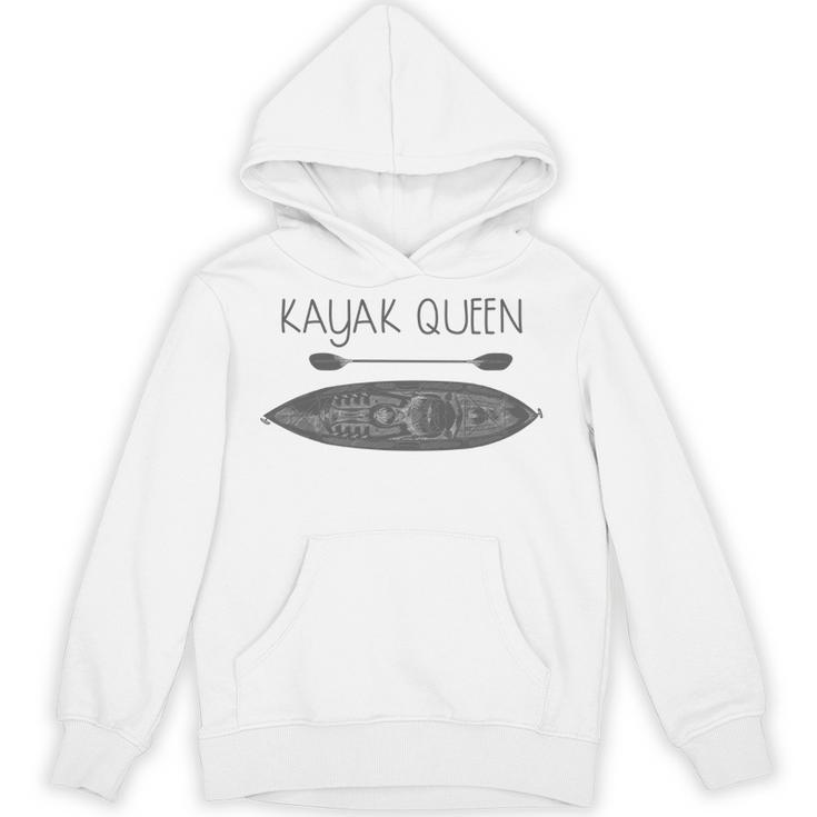 Kayak Queen Fun Kayak And Canoe Paddler Unisex Hoodie
