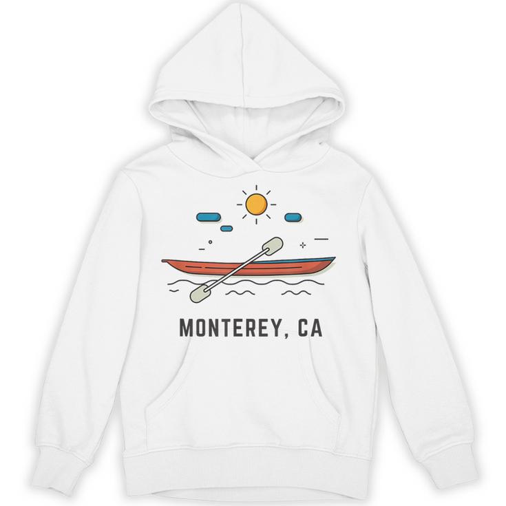 Monterey California Kayak Canoe Paddling Outdoor Unisex Hoodie