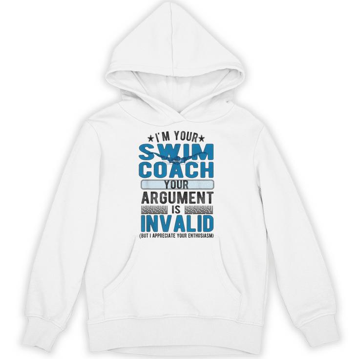 Swim Coach Swimming Coach Unisex Hoodie