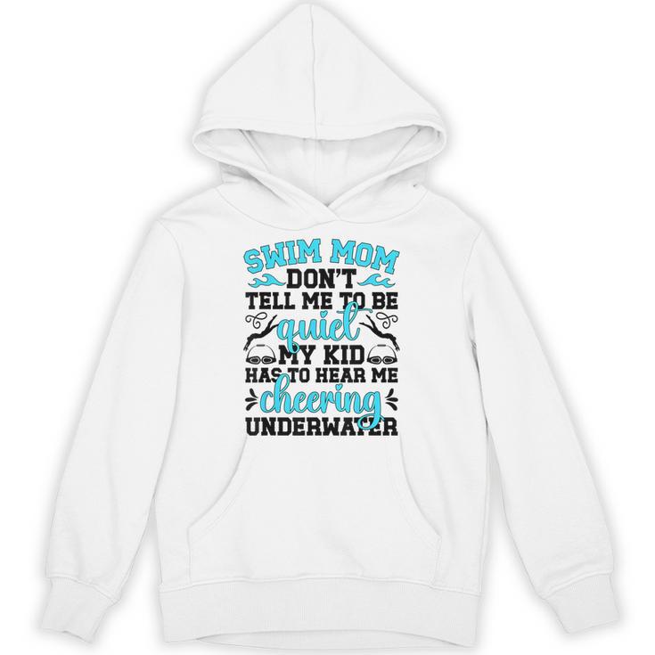 Swim Mom Swimming Mama Of A Swimmer Mom Swim Mother Unisex Hoodie
