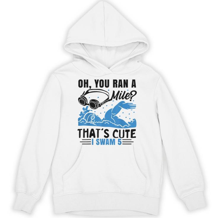 Swimmer Swimming Unisex Hoodie