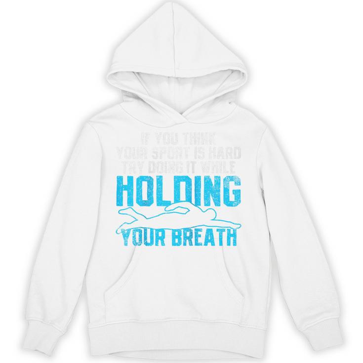 Swimming Swimmer Raglan Baseball Tee Unisex Hoodie
