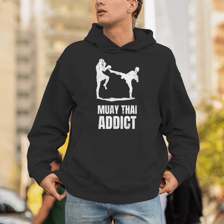 Addicted To Muay Thai Graphic Shirt Unisex Hoodie Addicted To Muay Thai Graphic Shirt Unisex Hoodie