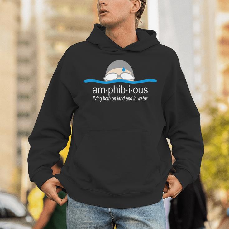 Amphibious Swimming Unisex Hoodie Amphibious Swimming Unisex Hoodie