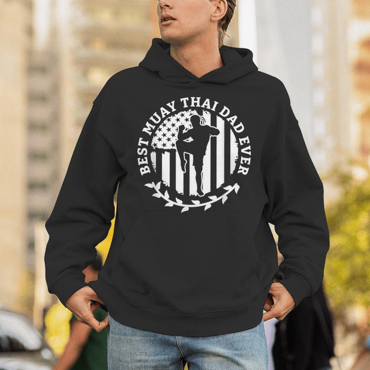 Best Muay Thai Dad Ever Martial Arts Fighter Unisex Hoodie