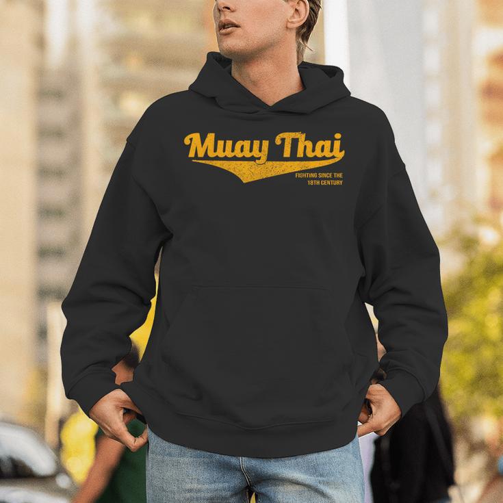 Distressed Muay Thai Kickboxing MMA BJJ Thailand T-Shirt Unisex Hoodie Distressed Muay Thai Kickboxing MMA BJJ Thailand T-Shirt Unisex Hoodie