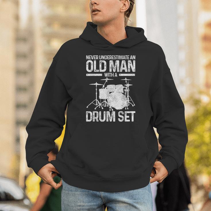 Drummer Drum Kit Vintage Drummer Unisex Hoodie Drummer Drum Kit Vintage Drummer Unisex Hoodie