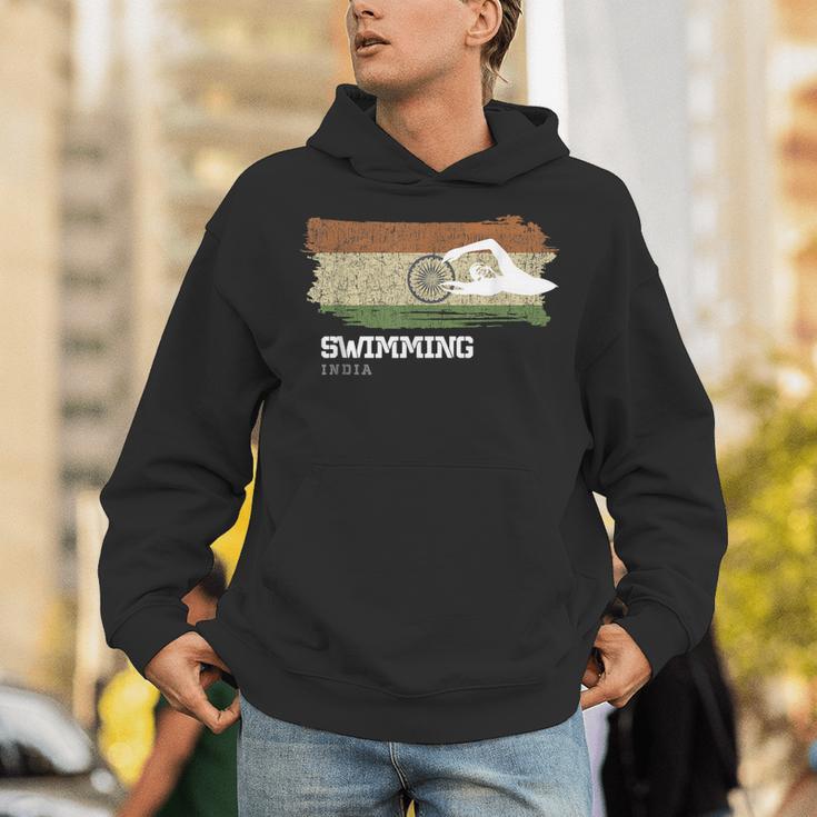 India Swimming Swimmer Water Sports Swimming Unisex Hoodie