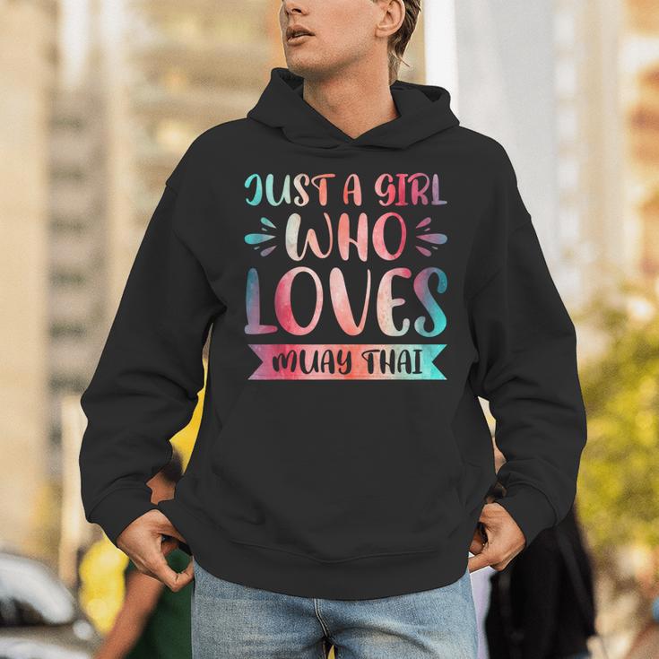 Just a Girl Who Loves Muay Thai Unisex Hoodie Just a Girl Who Loves Muay Thai Unisex Hoodie
