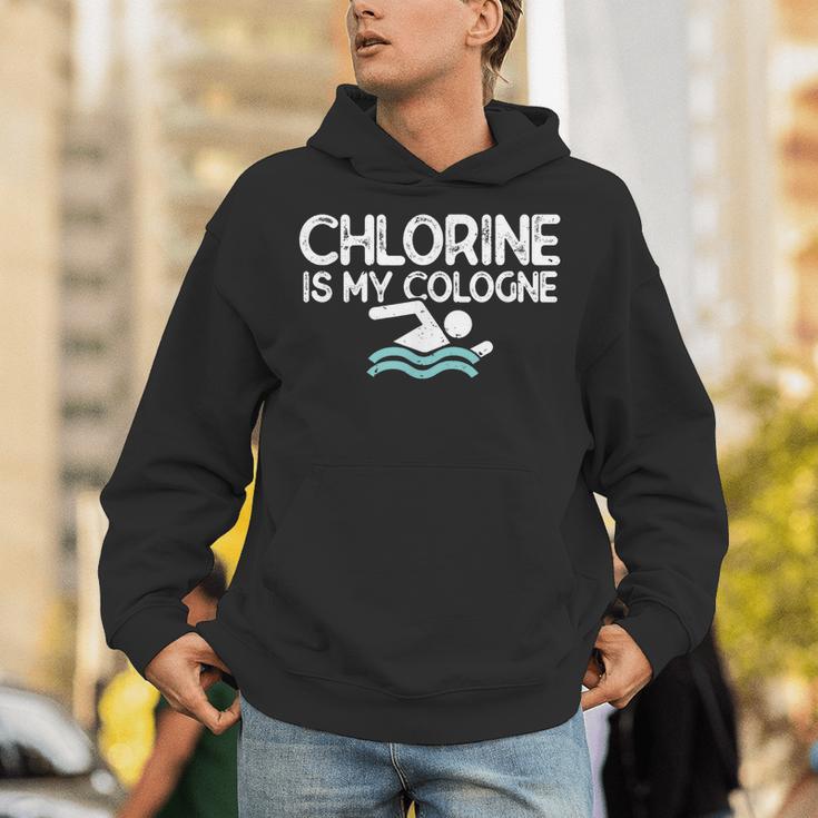 Men Swimming Saying Swimmer Unisex Hoodie