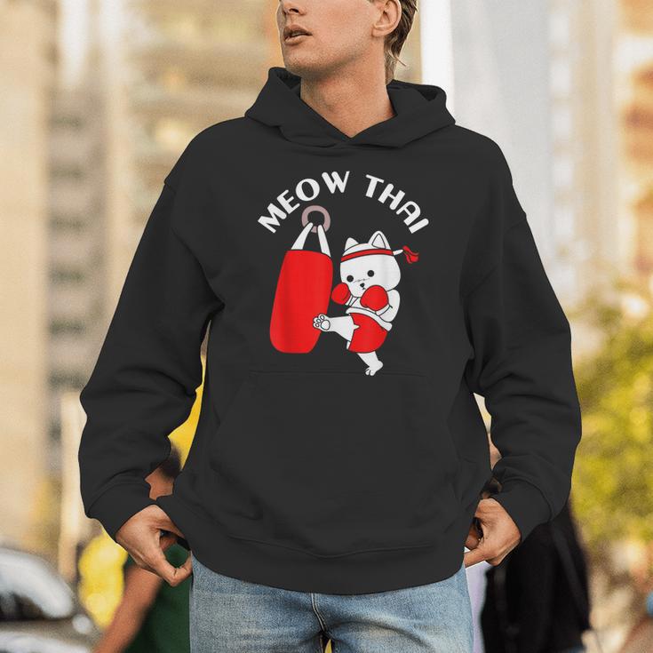Muay Thai Cat Meow Thai Unisex Hoodie Muay Thai Cat Meow Thai Unisex Hoodie