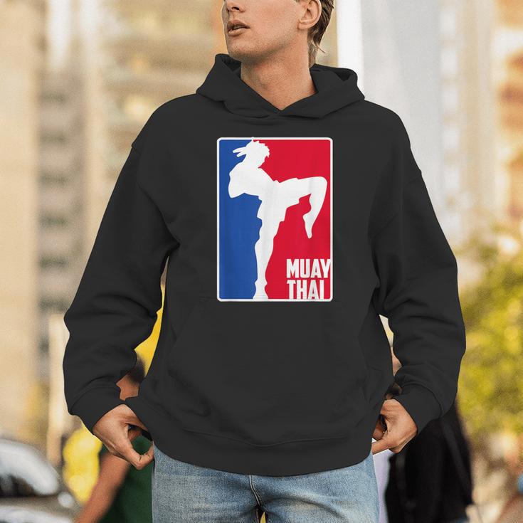 Muay Thai Fighter Retro Kickboxing Training MMA Unisex Hoodie Muay Thai Fighter Retro Kickboxing Training MMA Unisex Hoodie