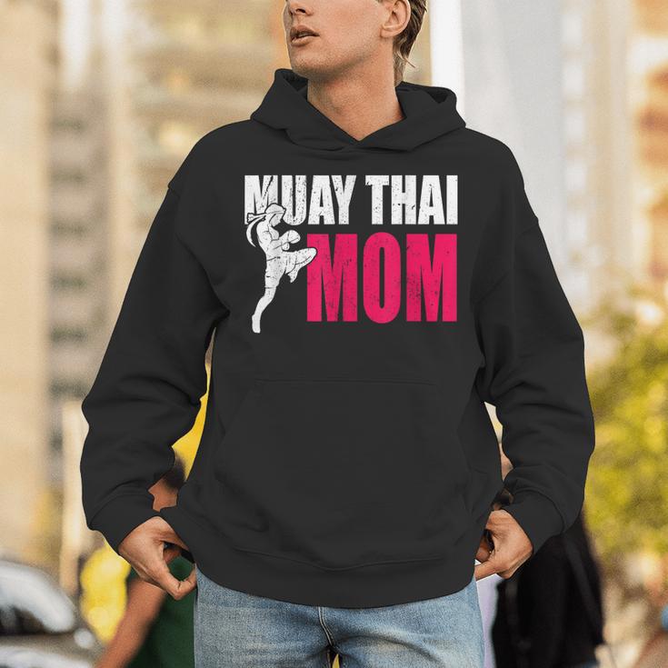 Muay Thai Mom Women Boxing Kickboxing MMA Muay Thai Unisex Hoodie