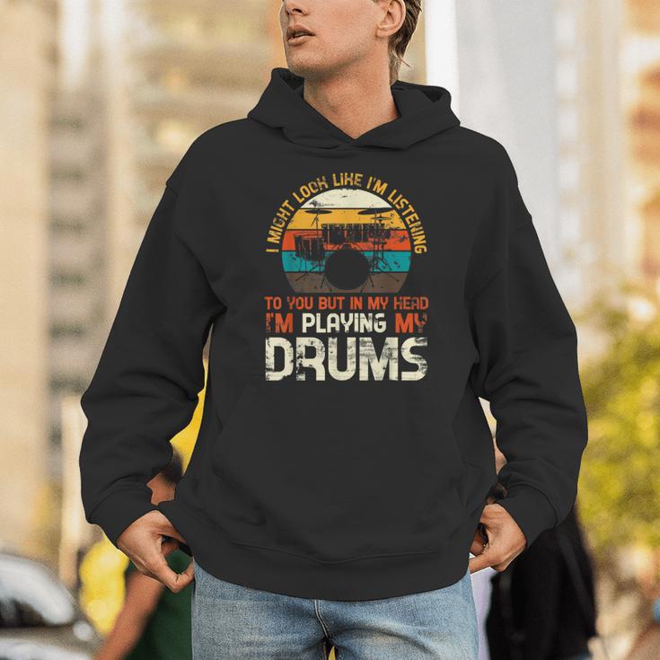 Musician Drummer Music Lover Drum Kit Unisex Hoodie Musician Drummer Music Lover Drum Kit Unisex Hoodie